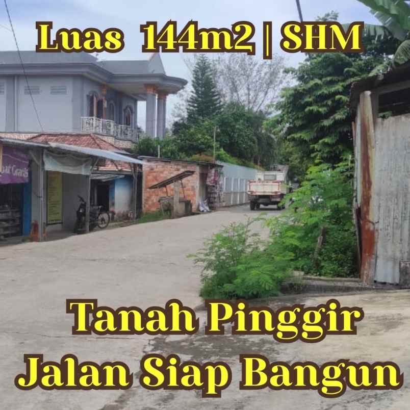 tanah murah di jalan tanjung sari kalidoni