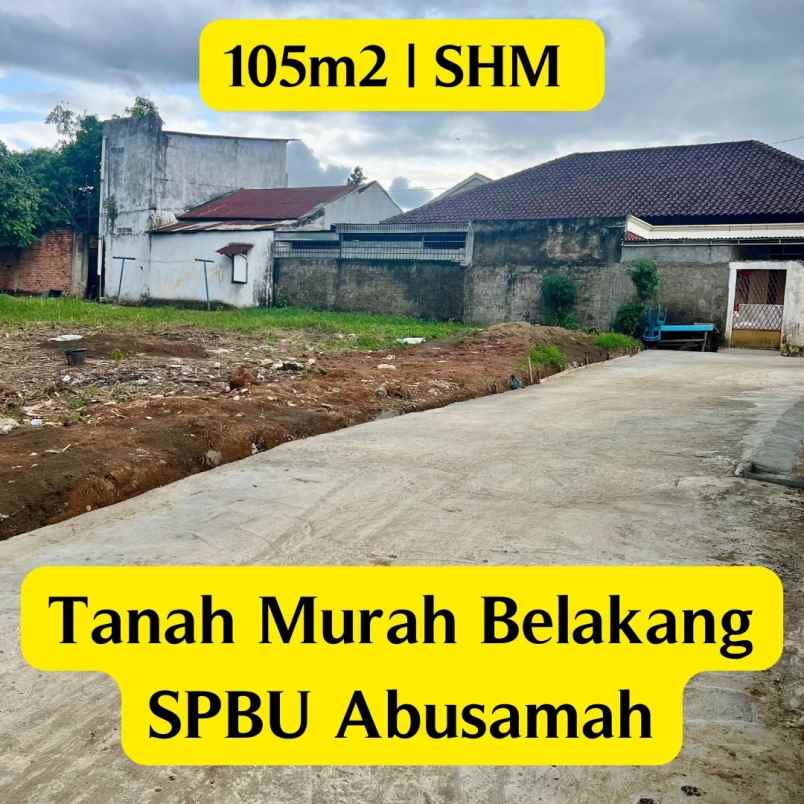 tanah murah di km 7 jalan abusamah palembang