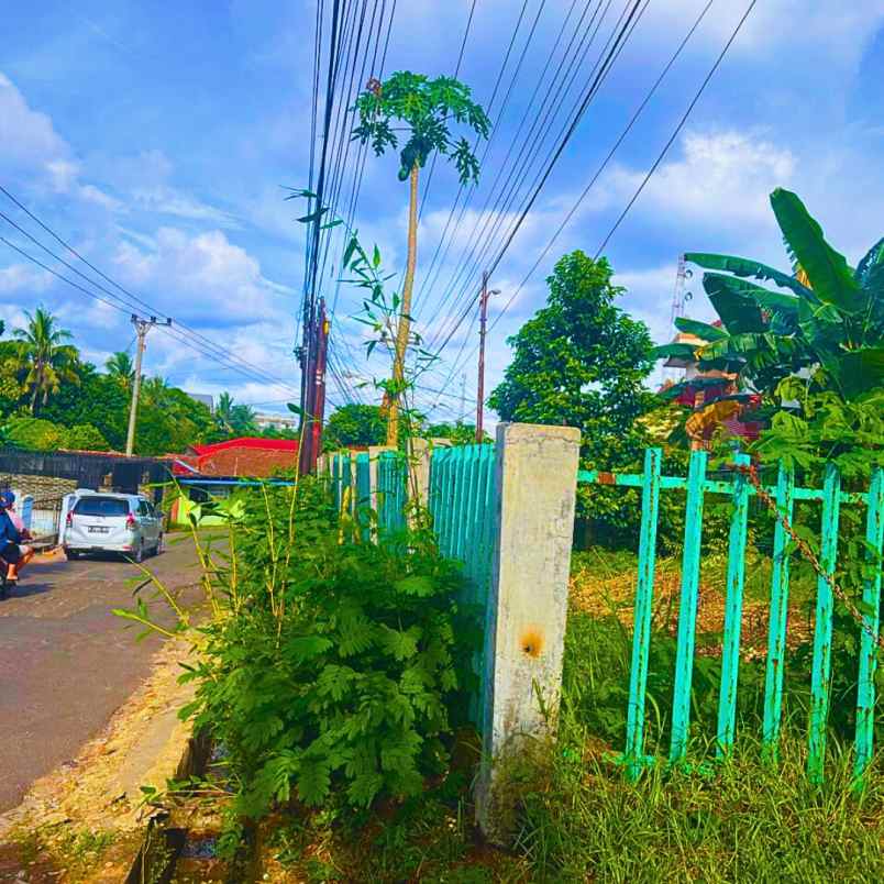 tanah pinggir jalan aspal siap bangun lokasi strategis