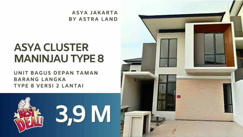 asya maninjau type 8 dijual