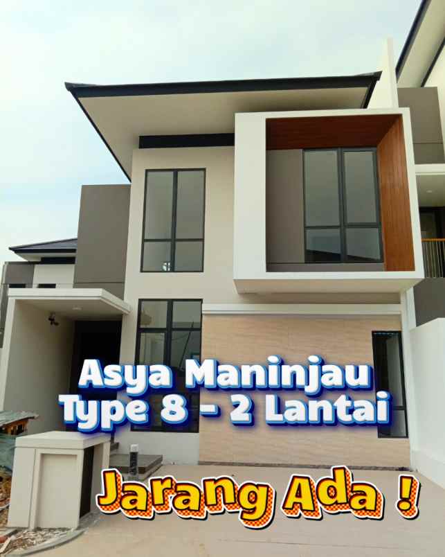 asya maninjau type 8 dijual