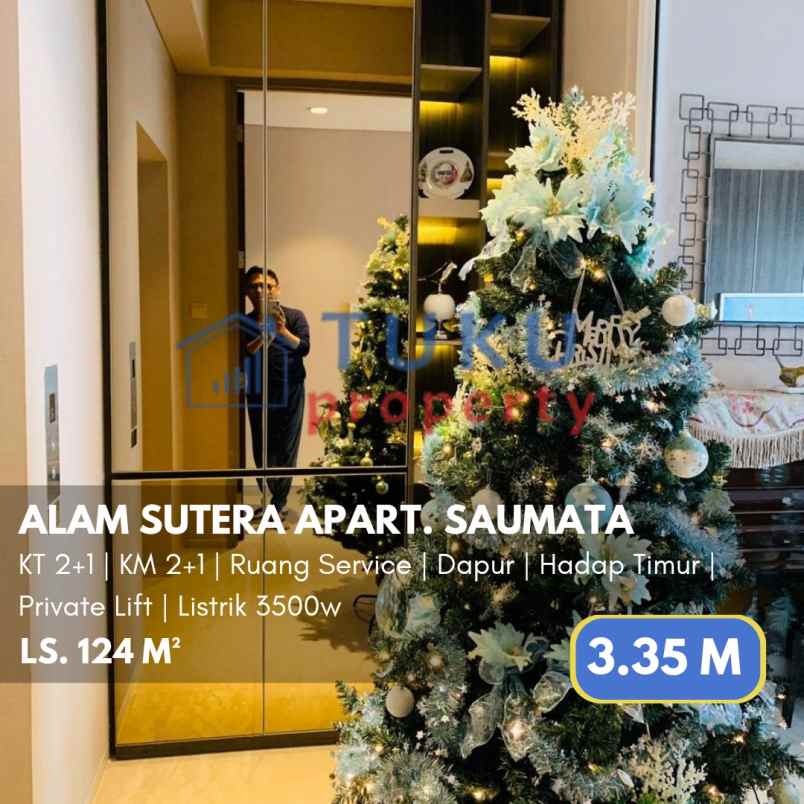 dijual apartemen alam sutera serpong gading