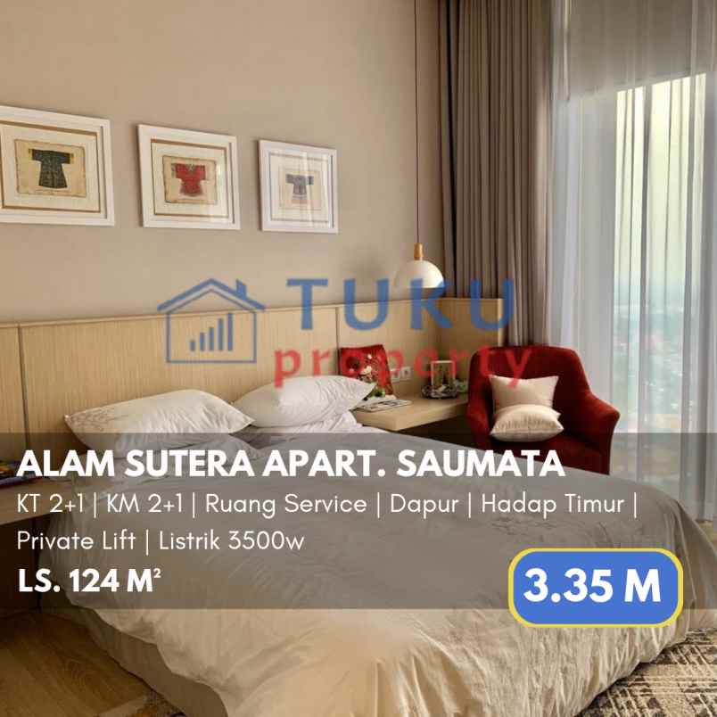 dijual apartemen alam sutera serpong gading