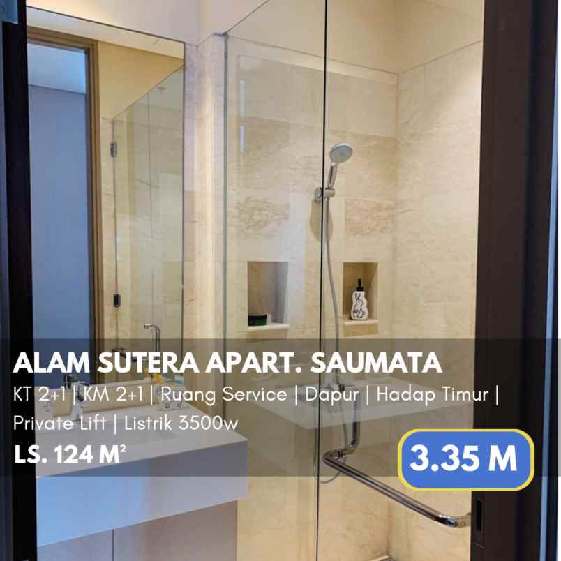 dijual apartemen alam sutera serpong gading