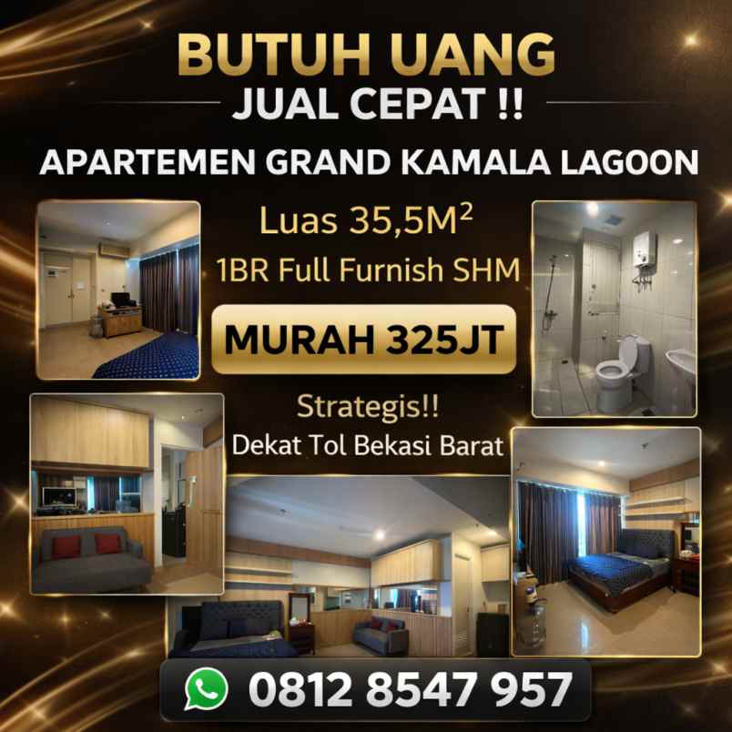 dijual apartemen bekasi barat