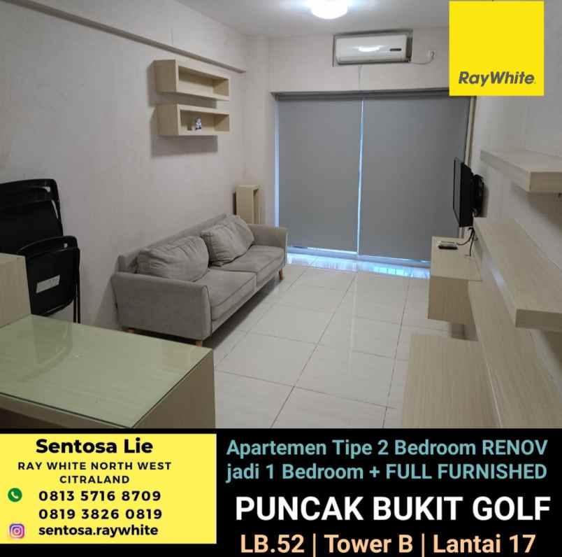 dijual apartemen jalan bukit darmo boulevard