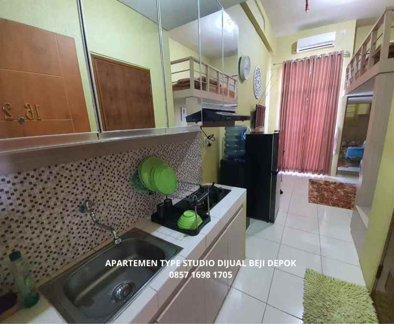 dijual apartemen kemiri muka beji depok