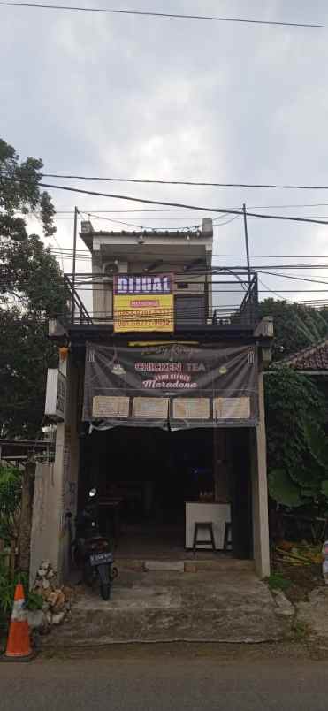 dijual cepat ruko tempat usaha mustika sari bekasi