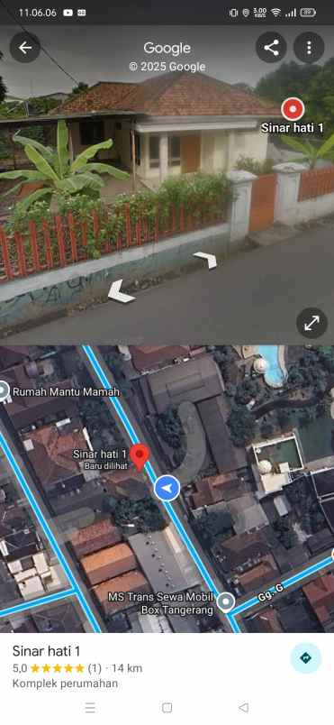 dijual cepat tanah bangunan rumah