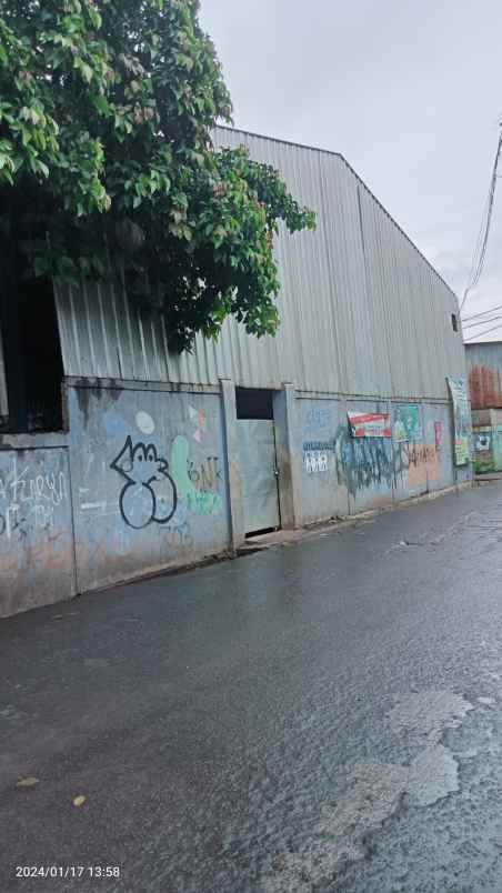 dijual gudang 1174 m2 bantargebang bekasi