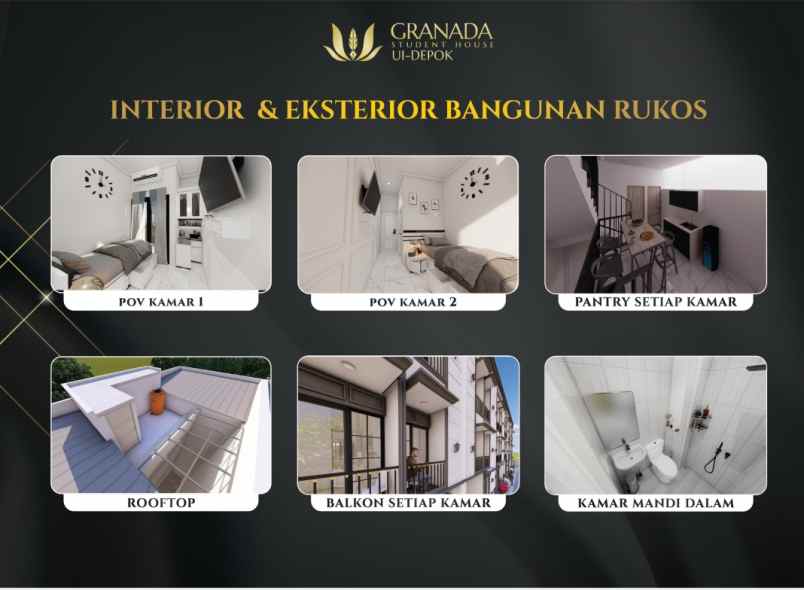 dijual kost beji depok jawa barat