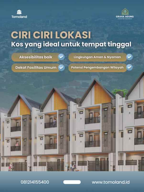 dijual kost merjosari