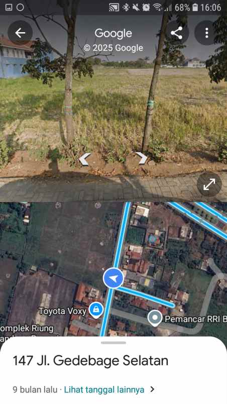 dijual murah bu tanah mainroad gedebage kota bandung