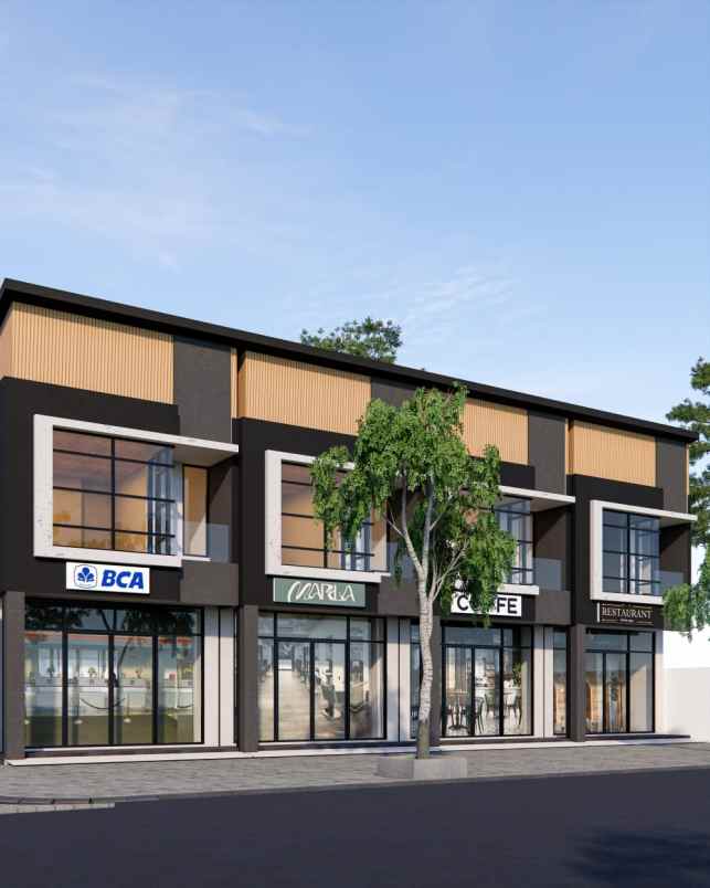 dijual ruko gudang kantor jl raya curug bojongsari depok