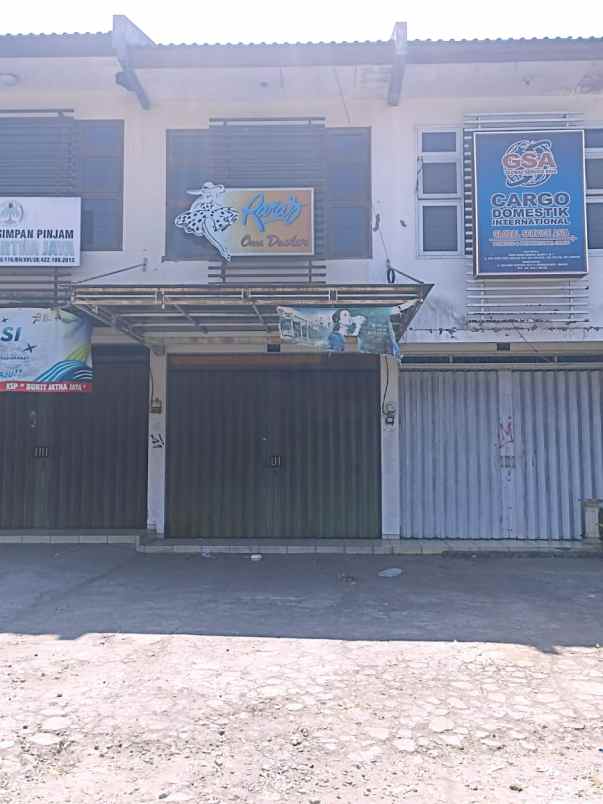 dijual ruko gudang kantor sidomulyo