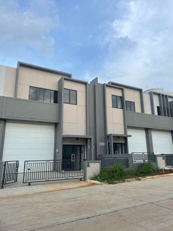 dijual ruko gudang kantor taman tekno x bsd