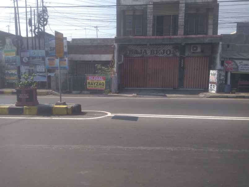 dijual ruko gudang kantor tepi jalan raya kh akhmad