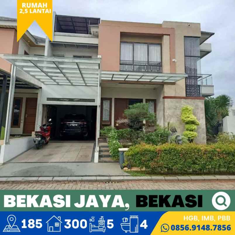 dijual rumah agus salim bekasi jaya