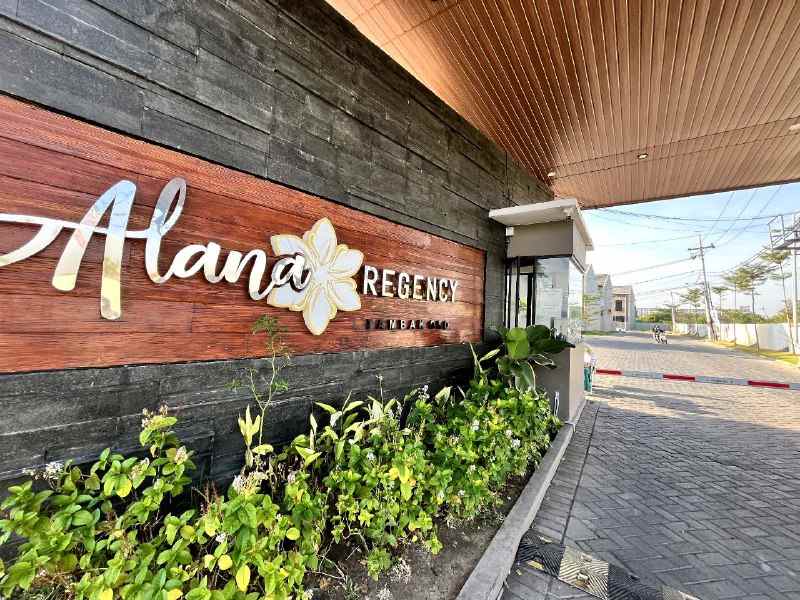 dijual rumah alana tambak oso