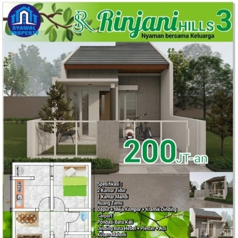 dijual rumah baru di citayam