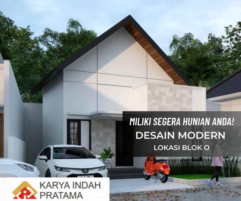 dijual rumah blok o