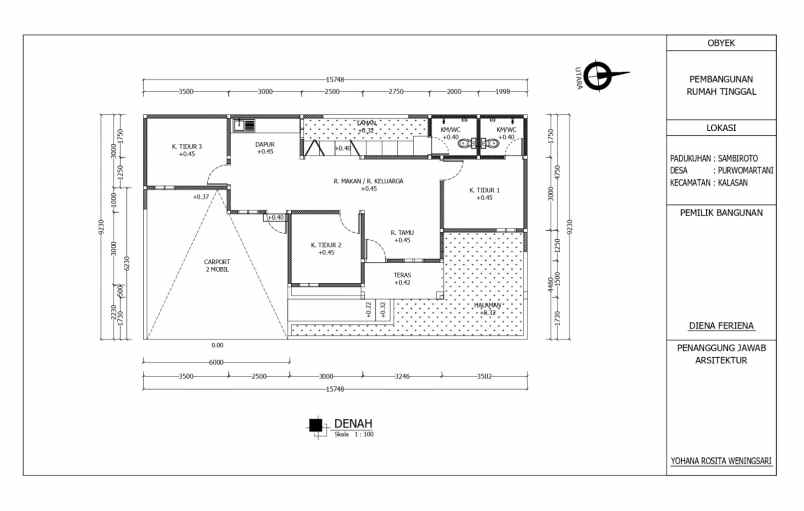 dijual rumah bulusawit sambiroto