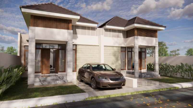 dijual rumah cantik bisa dp 10 dekat candi prambanan