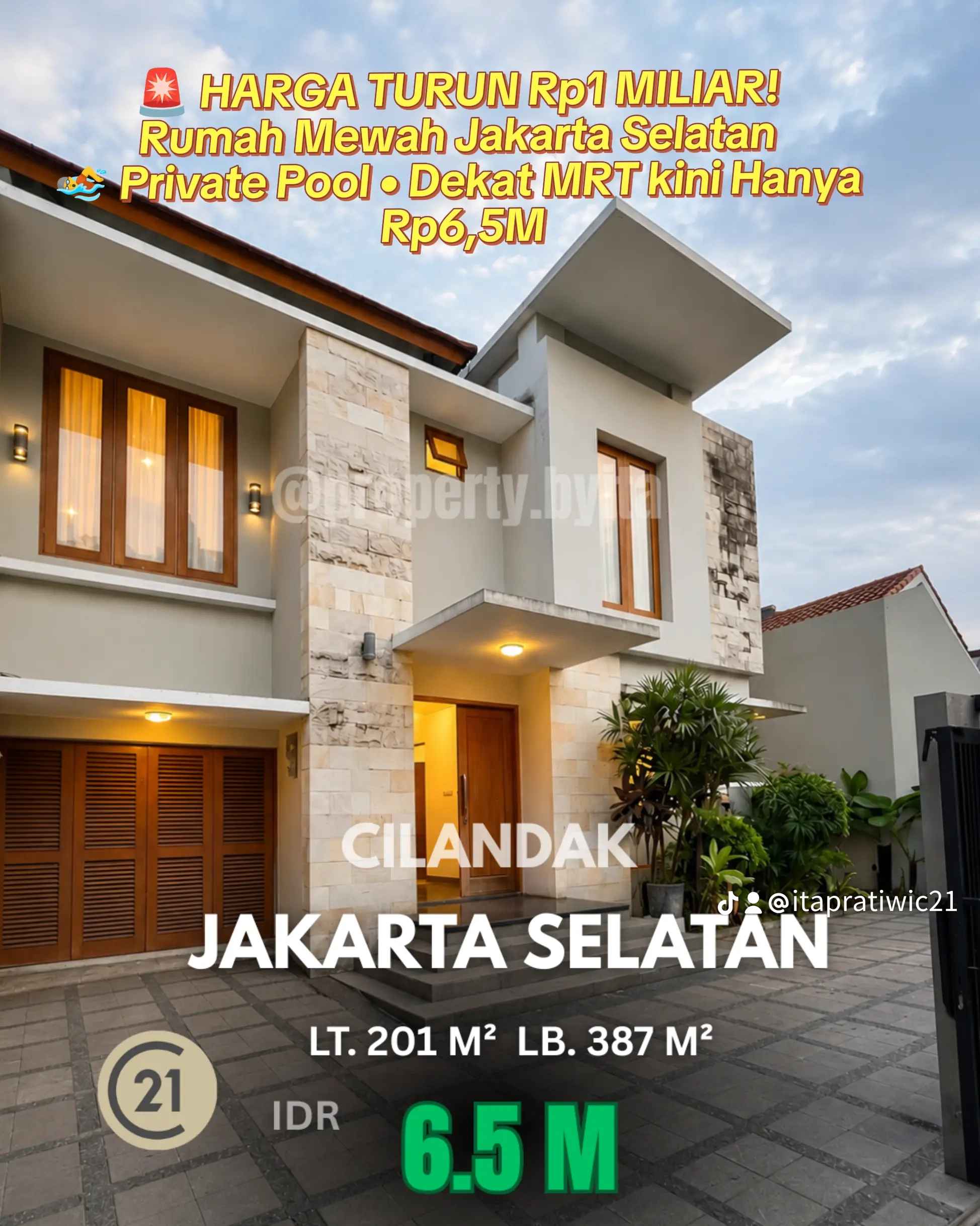 dijual rumah cilandak jakarta selatan