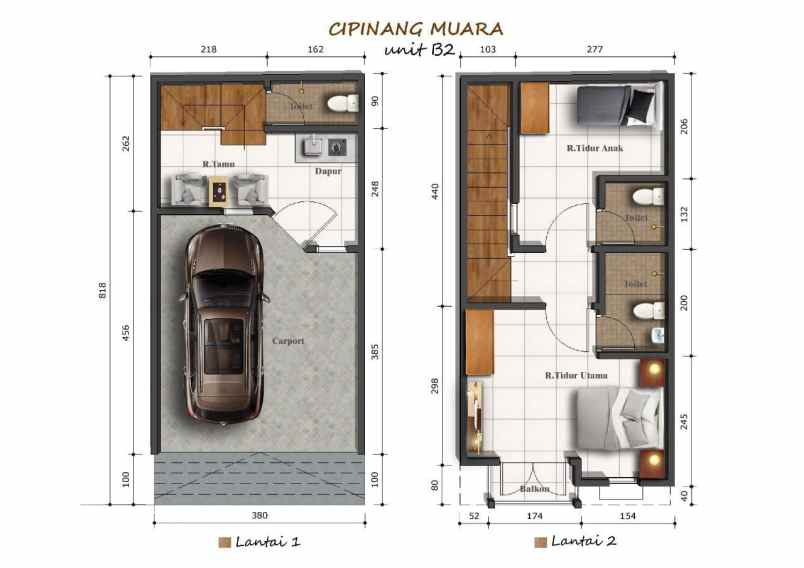 dijual rumah cipinang muara