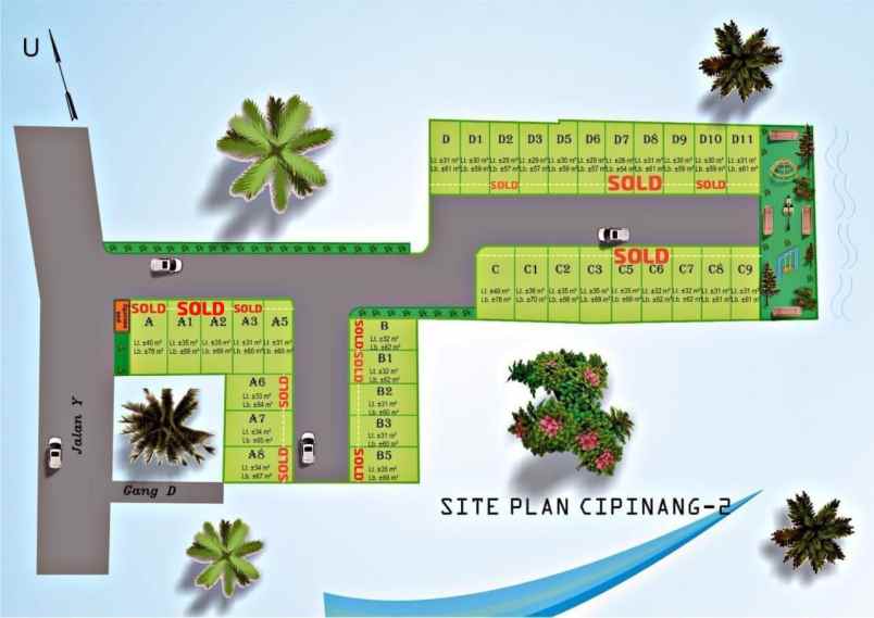 dijual rumah cipinang muara