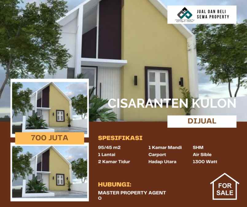 dijual rumah cisaranten kulon