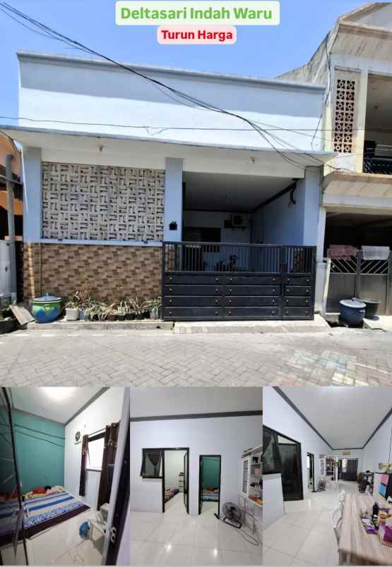 dijual rumah deltasari