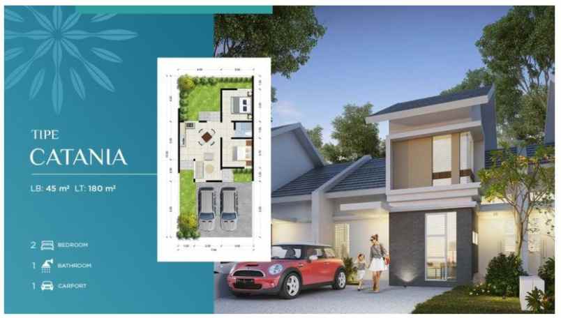 dijual rumah dian istana moca vrbana