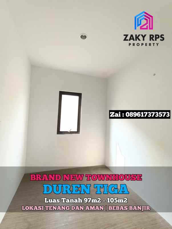 dijual rumah duren tiga