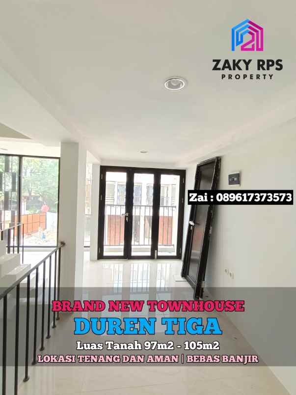 dijual rumah duren tiga