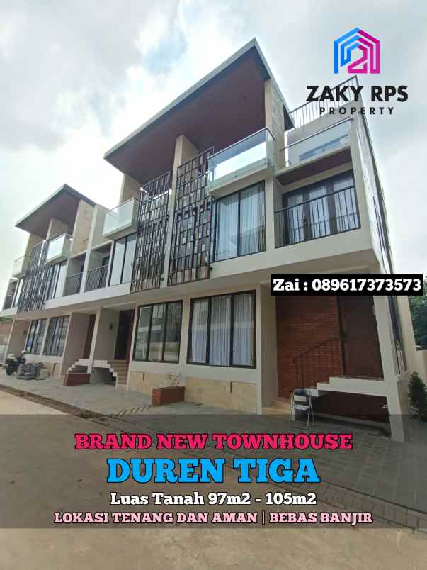 dijual rumah duren tiga