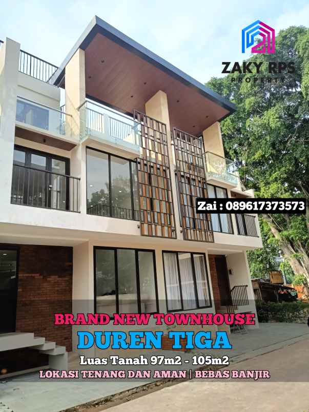 dijual rumah duren tiga