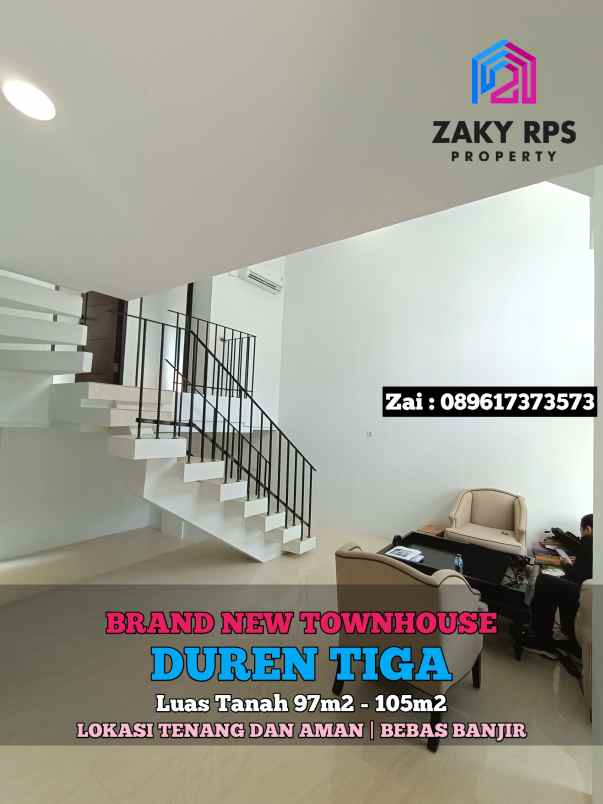 dijual rumah duren tiga