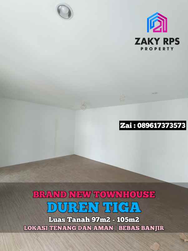 dijual rumah duren tiga