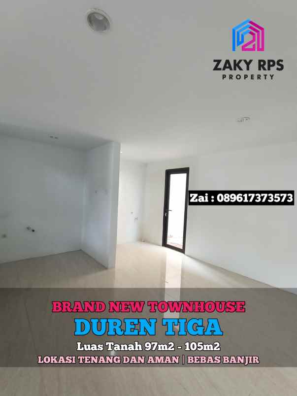 dijual rumah duren tiga