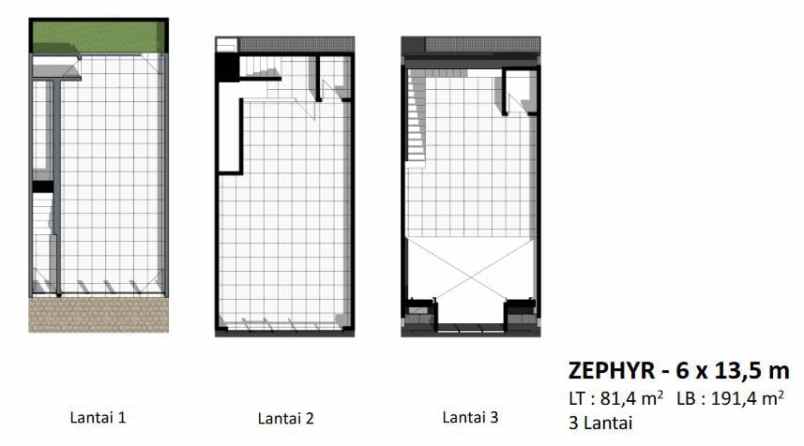 dijual rumah east gate intiland