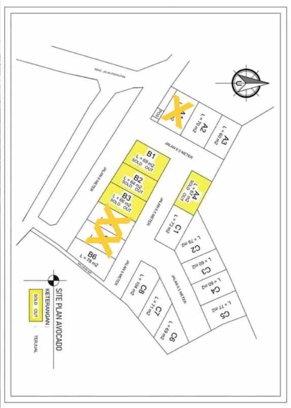 dijual rumah gedawang pratama