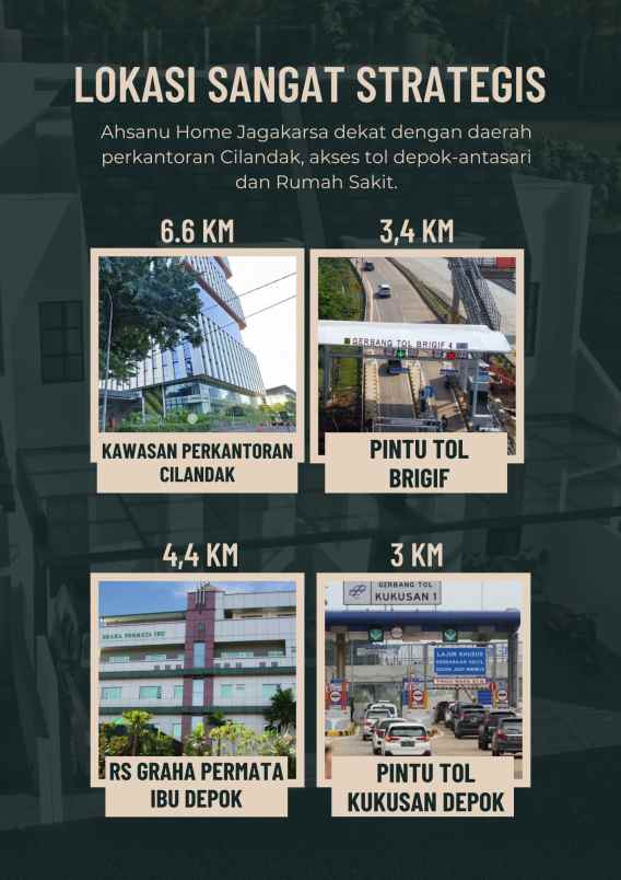 dijual rumah jalan batu belah 1 cipedak