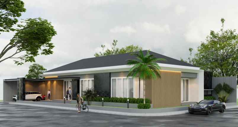 dijual rumah jalan cemara gading