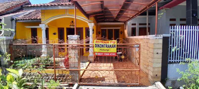 dijual rumah jalan mitra lestari iv