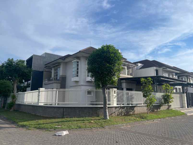 dijual rumah jalan puri galaxy surabaya