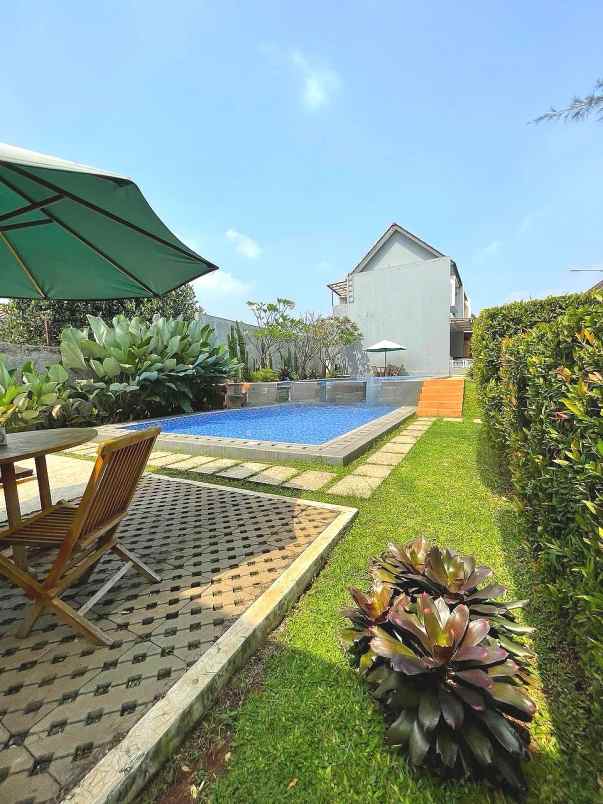 dijual rumah jalan raya bintaro sektor 2