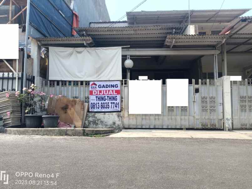 dijual rumah janur asri kelapa gading