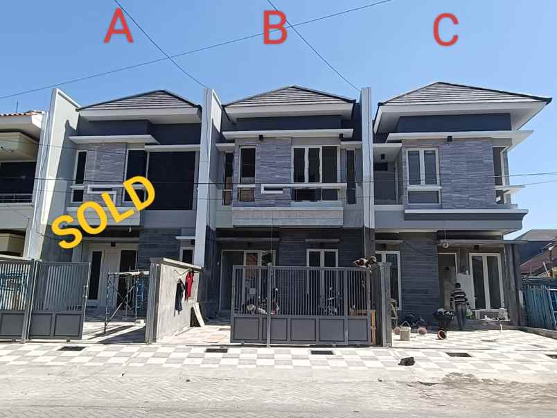 dijual rumah jemursari surabaya