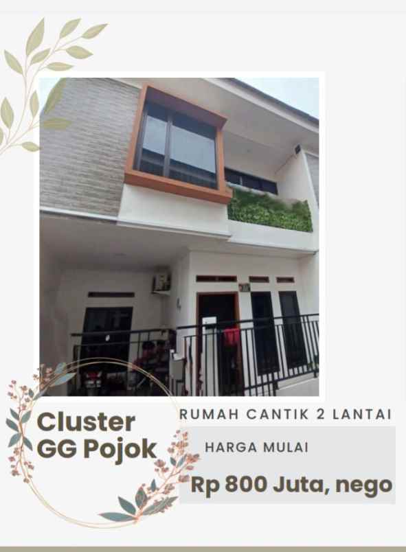 dijual rumah jl bintara 4 bintara jaya